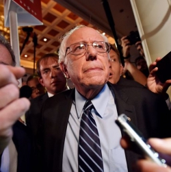 Bernie Sanders Critical of Donald Trump’s “Casino Capitalism” in Atlantic City Speech